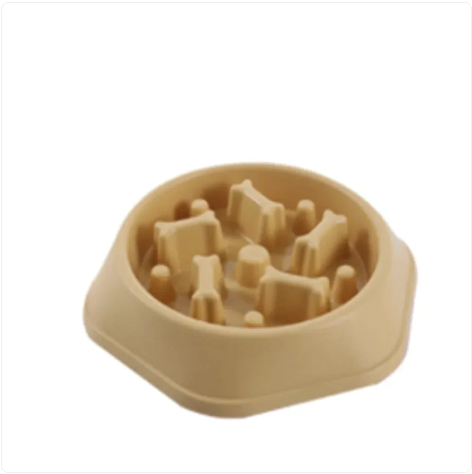 Slow Feeder Dog Bowl – Anti-Choke Design for Healthier, Slower Eating