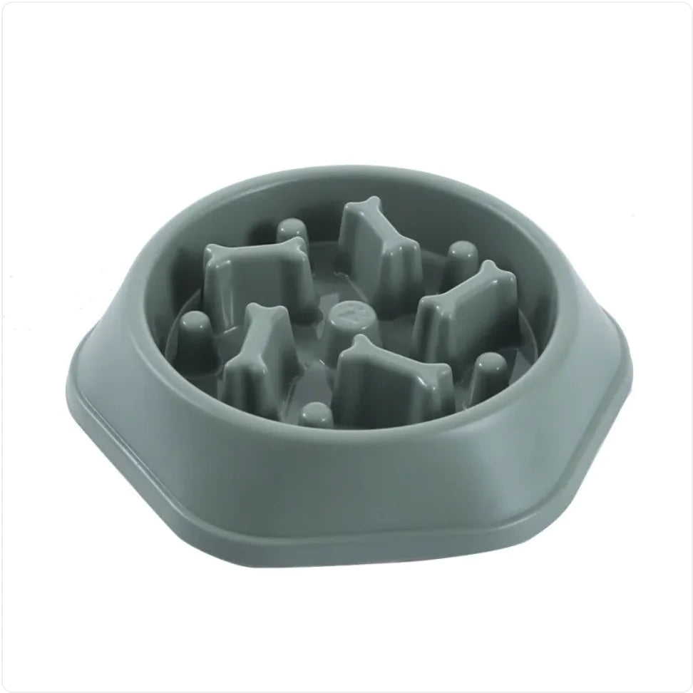 Slow Feeder Dog Bowl – Anti-Choke Design for Healthier, Slower Eating