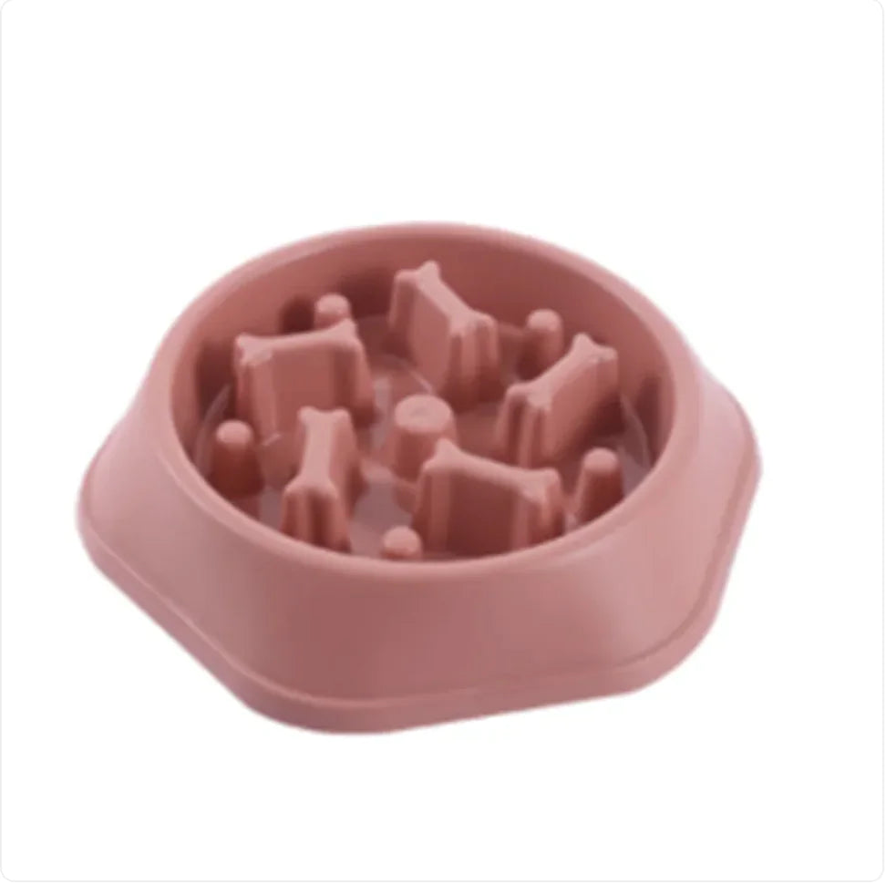 Slow Feeder Dog Bowl – Anti-Choke Design for Healthier, Slower Eating