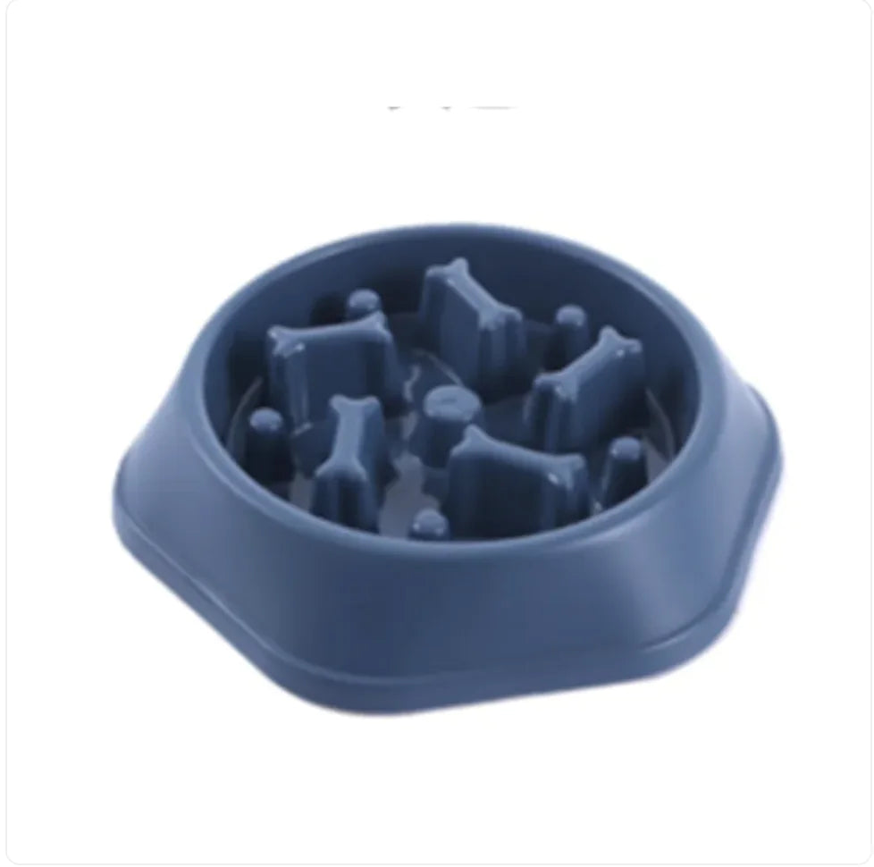 Slow Feeder Dog Bowl – Anti-Choke Design for Healthier, Slower Eating